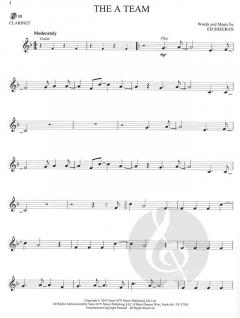 12 Smash Hits For Clarinet von John Lennon 