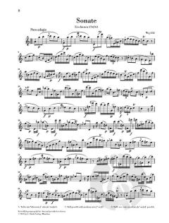 Flötensonate a-moll Wq 132 von Carl Philipp Emanuel Bach im Alle Noten Shop kaufen
