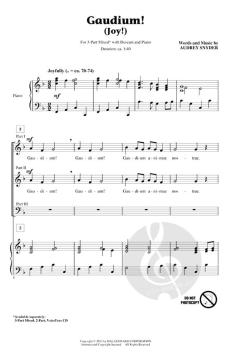 Gaudium! (Joy!) (Audrey Snyder) 