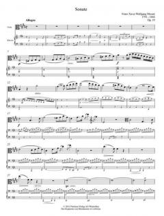 Sonate von Franz Xaver Wolfgang Mozart 