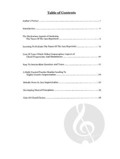 The Jazz Repertoire von Jerry Coker 