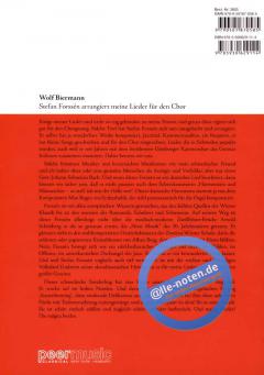 Wolf-Biermann-Chorlieder Band 2 (Wolf Biermann) 