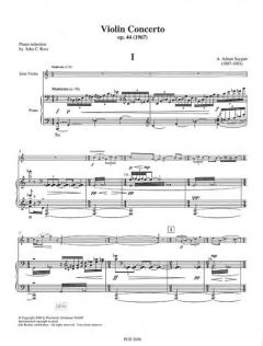 Konzert op. 44 für Violine und Orchester : von A. Adnan Saygun im Alle Noten Shop kaufen