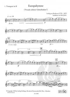 Europa-Hymne 'Freude schönder Götterfunken' (Ludwig van Beethoven) 