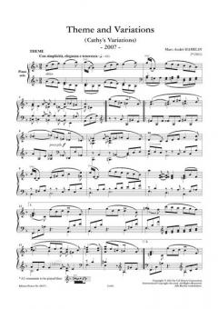 Theme and Variations von Marc-André Hamelin 