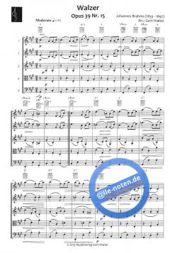 Walzer op. 39, 15 von Johannes Brahms (Download) 