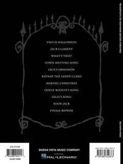 Tim Burton's The Nightmare Before Christmas (Big-Note Piano) von Danny Elfman 