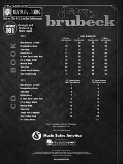 Jazz Play-Along Vol. 161: Dave Brubeck im Alle Noten Shop kaufen