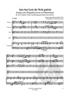 Also hat Gott die Welt geliebt (Johann Samuel Beyer) 