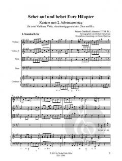 Sehet auf und hebet Eure Häupter - Kantate zum 2. Adventssonntag 