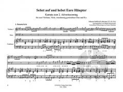 Sehet auf und hebet Eure Häupter - Kantate zum 2. Adventssonntag 