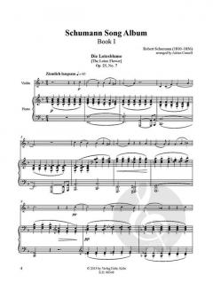 Schumann Song Album I für Violine und Klavier im Alle Noten Shop kaufen