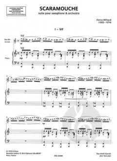 Scaramouche von Darius Milhaud 