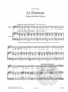 Intégrale des Melodies et Chansons Vol. 4 von Francis Poulenc 