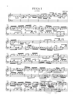Das Wohltemperierte Klavier Teil 1 von Johann Sebastian Bach im Alle Noten Shop kaufen - HN9014
