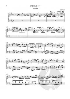 Das Wohltemperierte Klavier Teil 1 von Johann Sebastian Bach im Alle Noten Shop kaufen - HN9014