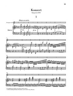 Trompetenkonzert E-dur von Johann Nepomuk Hummel im Alle Noten Shop kaufen