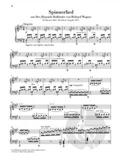 Spinnerlied von Richard Wagner 