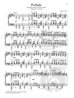 Prélude cis-moll op. 3 Nr. 2 von Sergei Rachmaninow 