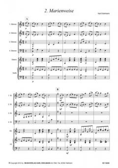 Alpenländische Ensemblemusik zur Weihnachtszeit 