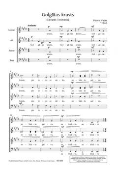 Golgatas krusts von Peteris Vasks 