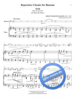 Repertoire Classics For Bassoon 