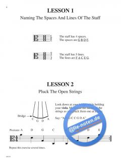 The ABC's Of Viola For The Absolute Beginner Book 1 von Janice Tucker Rhoda im Alle Noten Shop kaufen