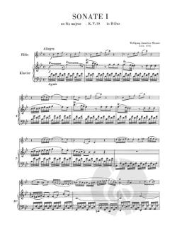6 Sonaten Vol. 1 von Wolfgang Amadeus Mozart für Flöte und Klavier im Alle Noten Shop kaufen