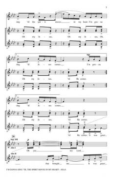 I'm Gonna Sing 'Til The Spirit Moves In My Heart (Moses Hogan) 