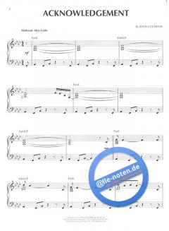 Jazz Piano Solos Series Vol. 24: John Coltrane von J. Coltrane 