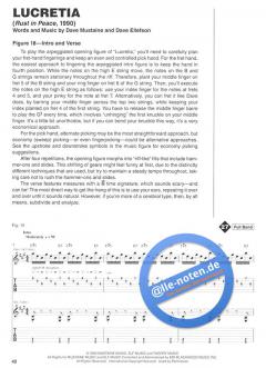 Guitar Signature Licks von Megadeth 