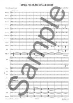 Stars, Night, Music and Light (A4 Study Score) von Judith Weir 