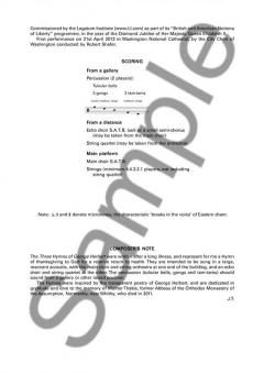 Three Hymns of George Herbert von John Tavener 