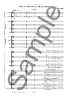 Three Hymns of George Herbert von John Tavener 