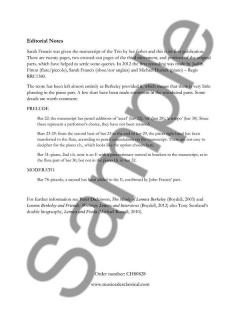 Trio For Flute, Oboe And Piano (Lennox Berkeley) 