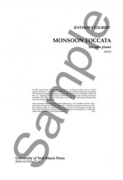 Monsoon Toccata von Anthony Gilbert 