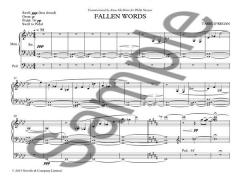 Fallen Words von Tarik O'Regan 