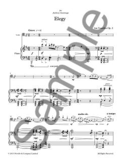 Ian Venables: Elegy Op. 2 