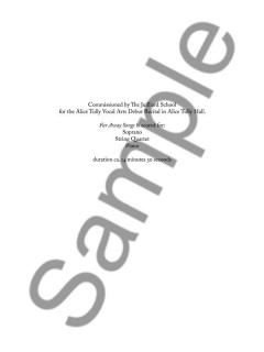 Far Away Songs (Nico Muhly) 