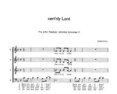 Cert'nly Lord (John Hoybye) 