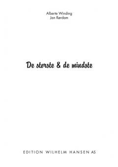 De Storste Og de Mindste 