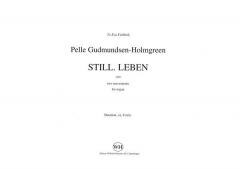 Still. Leben von Pelle Gudmundsen-Holmgreen 