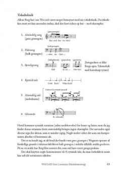 Musikdramaturgi von Bent Lorentzen 