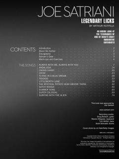 Legendary Licks von Joe Satriani 