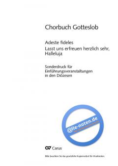 Chorbuch Gotteslob - Chorbuch SAM 