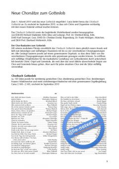 Chorbuch Gotteslob - Chorbuch SSA 