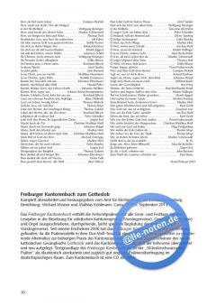 Chorbuch Gotteslob - Chorbuch SSA 