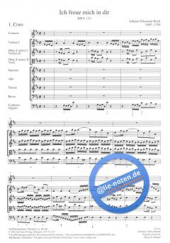 Ich freue mich in dir von Johann Sebastian Bach (Download) 