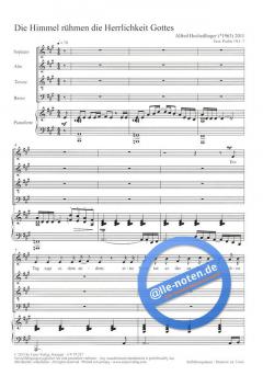 Die Himmel rühmen die Herrlichkeit - Psalm 19 (Alfred Hochedlinger) 