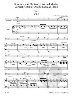 Double Bass Collection von Holger Sassmannshaus 